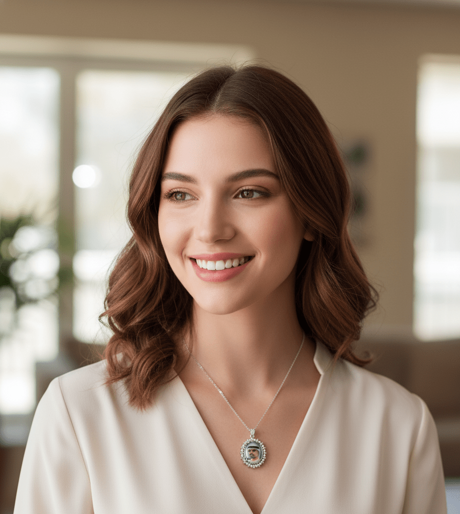 Custom Photo Necklace